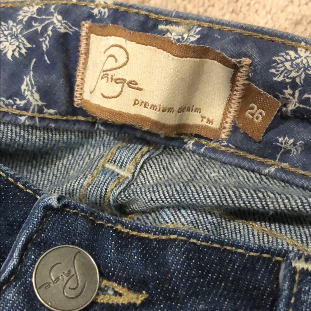 Paige premium denim size 26 - Picture 3 of 8